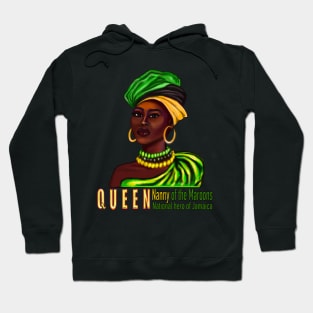 Queen nanny of the Maroons - national heroine of Jamaica Hoodie